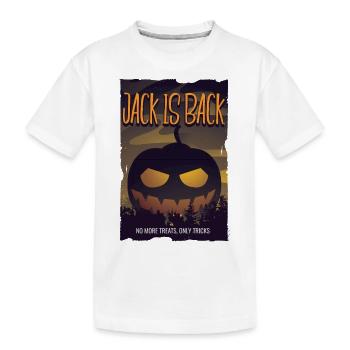 Joyeux halloween - T-shirt bio Premium Enfant - blanc - Devant