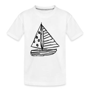 HOLIDAY. HAPPY HOLIDAYS. MISTRESS. MASTER. TEACHER - Kids' Premium Organic T-Shirt - white - Front