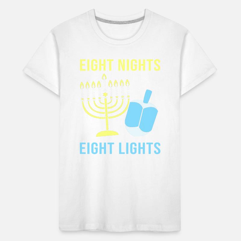 Hanoukka Hanoukka Hanoucca T-shirt bio Premium Enfant