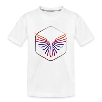 Freiheit - Kinder Premium Bio T-Shirt - Weiß - Vorne