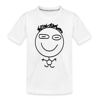 Möyy - Legende créée par différents espions au trait - T-shirt bio Premium Enfant - blanc - Devant