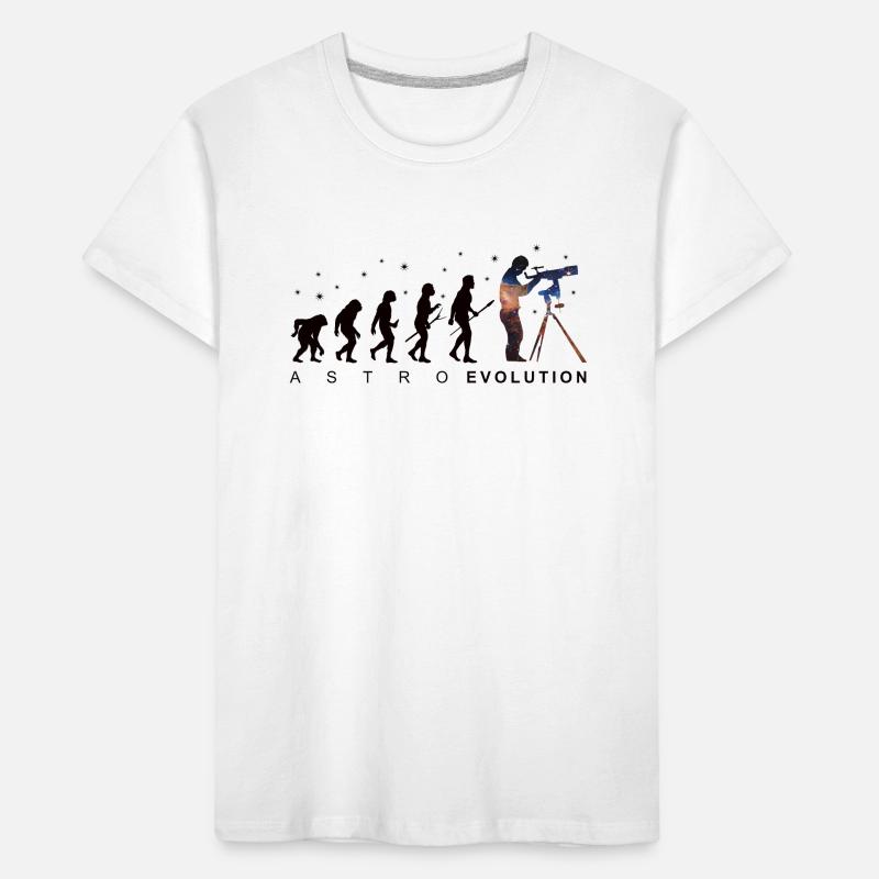 Astronomy Evolution Astrophotography Gift Kids' Premium Organic T-Shirt