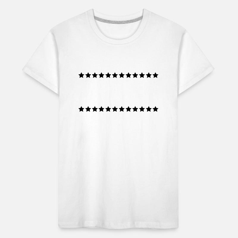 Stars / / 24 / / Star rows / / rows / / chains / / Kids' Premium Organic T-Shirt