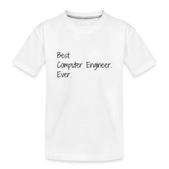 Computer / Informatiker / Aussenseiter / Ingenieur - Kinder Premium Bio T-Shirt - Weiß - Vorne