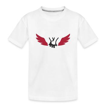 Erste Hilfe / Retter / Retterin / Arzt - Kinder Premium Bio T-Shirt - Weiß - Vorne