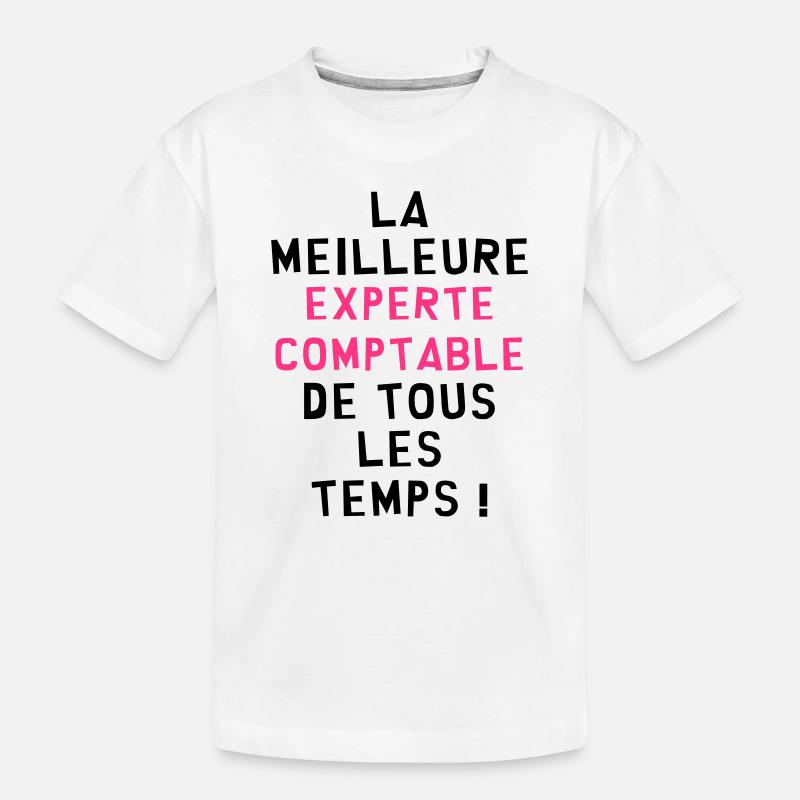 Expert Comptable / Comptabilité / Comptable / - T-shirt bio Premium Enfant - blanc