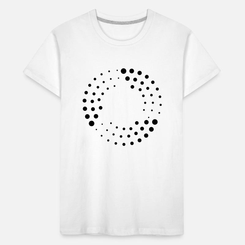 des points abstraits T-shirt bio Premium Enfant