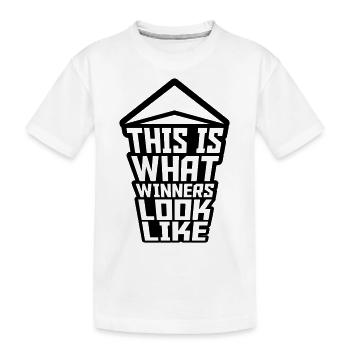 À quoi ressemblent les gagnants - T-shirt bio Premium Enfant - blanc - Devant