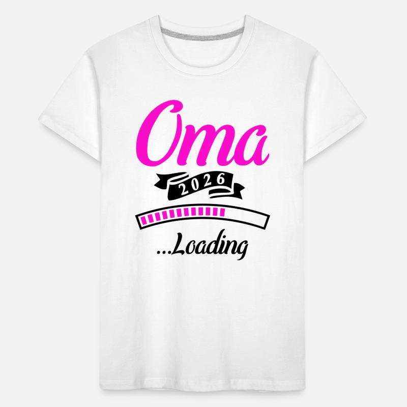 Oma 2026 Loading  Kinder Premium Bio T-Shirt