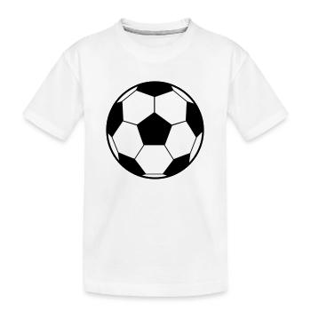 Fussball - Wir sind Fußballfans! - Kinder Premium Bio T-Shirt - Weiß - Vorne