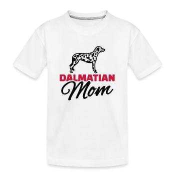 Dalmatian Mom - T-shirt bio Premium Enfant - blanc - Devant