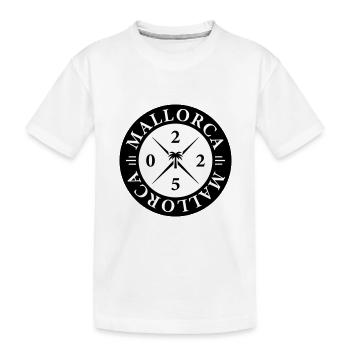 Mallorca 2025 - Kids' Premium Organic T-Shirt - white - Front