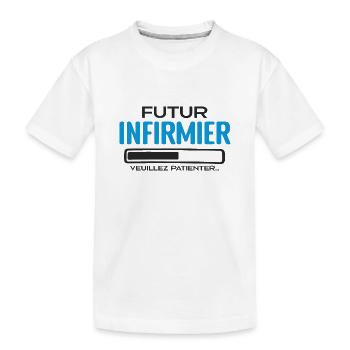 Futur Infirmier Idée Cadeau Infirmier - T-shirt bio Premium Enfant - blanc - Devant