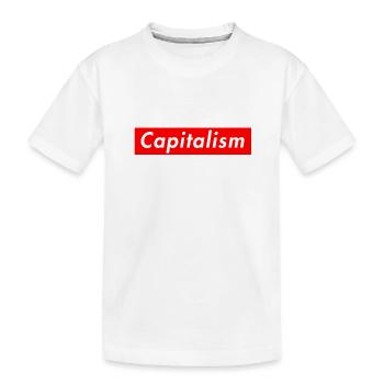 Souveräner Kapitalist - Kinder Premium Bio T-Shirt - Weiß - Vorne
