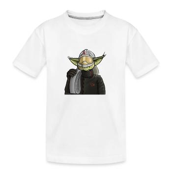 Korrigan pompier - T-shirt bio Premium Enfant - blanc - Devant