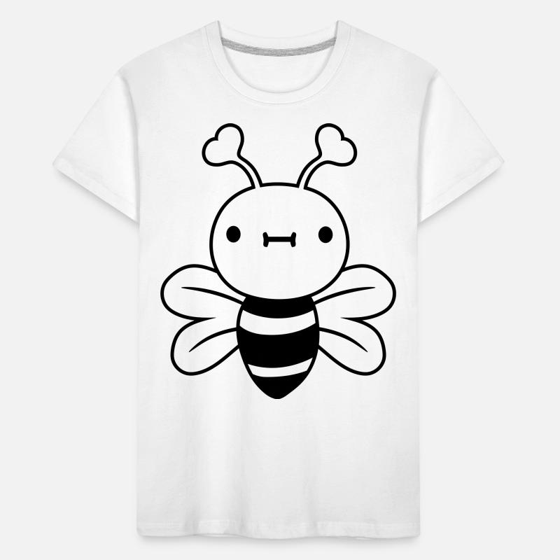 small nice bee hornet wasp Kids' Premium Organic T-Shirt