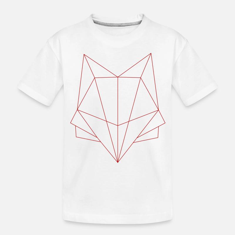 Fuchs - Kinder Premium Bio T-Shirt - Weiß