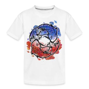 Pescis - T-shirt bio Premium Enfant - blanc - Devant
