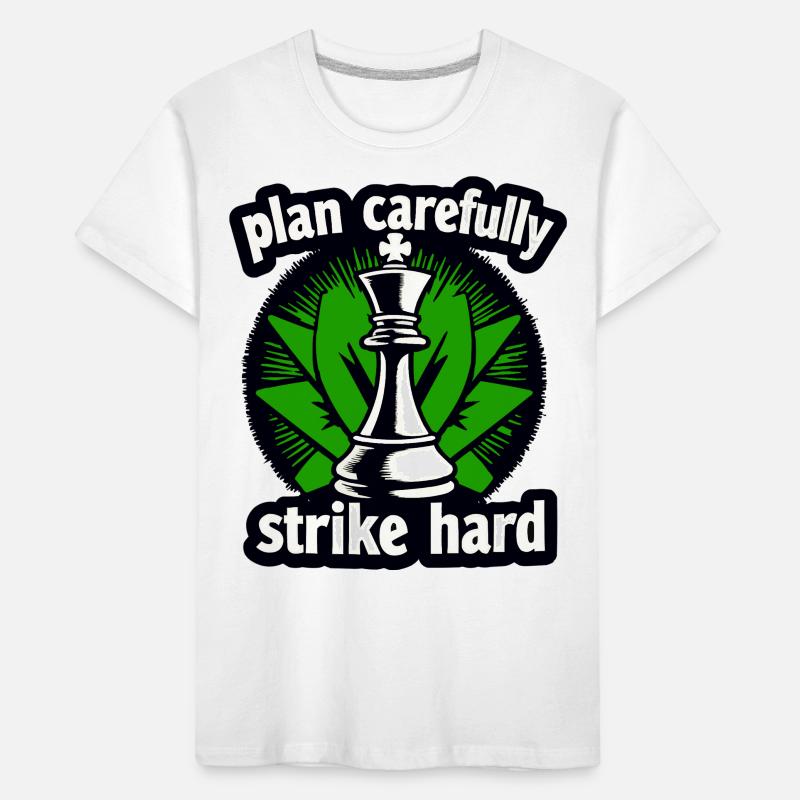 Le plan Schach frappe fort T-shirt bio Premium Enfant