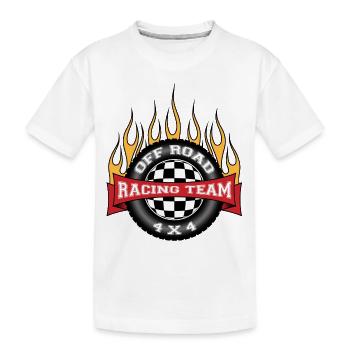 off road - T-shirt bio Premium Enfant - blanc - Devant
