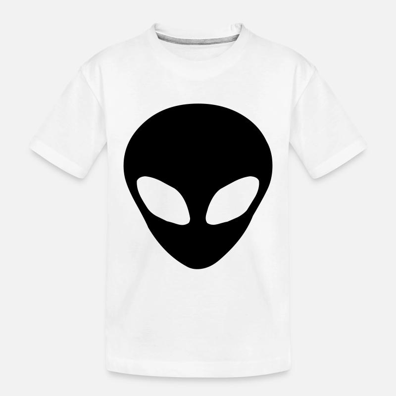 Alien head - T-shirt bio Premium Enfant - blanc