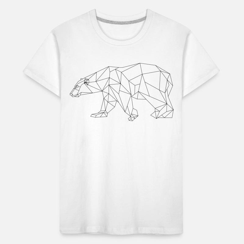 Polygon Eisbär Kinder Premium Bio T-Shirt