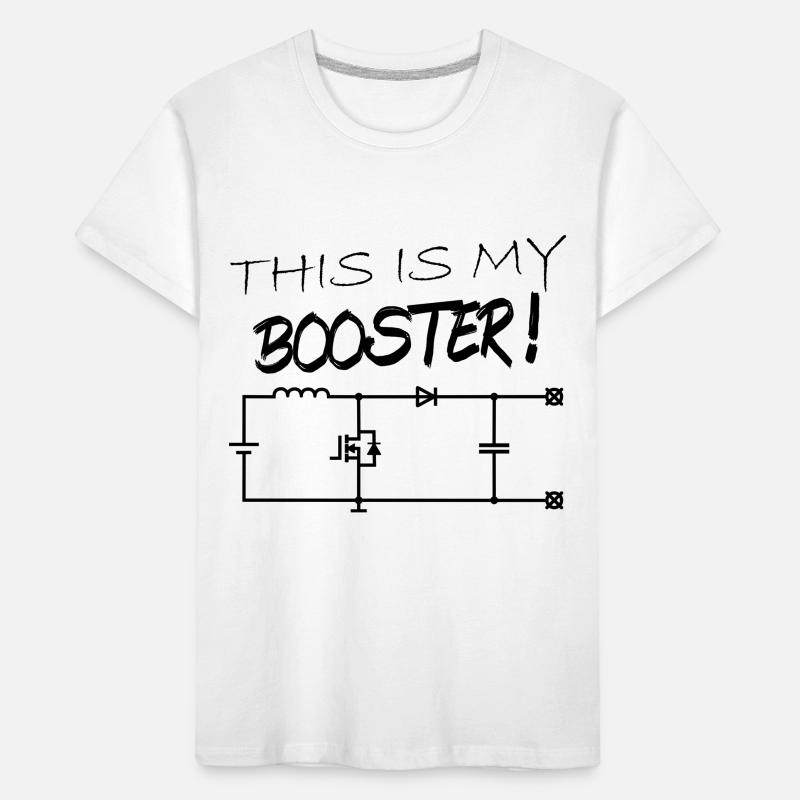 Schematic Booster Electronics Hardware Kids' Premium Organic T-Shirt