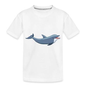 Meerestiere - Kinder Premium Bio T-Shirt - Weiß - Vorne