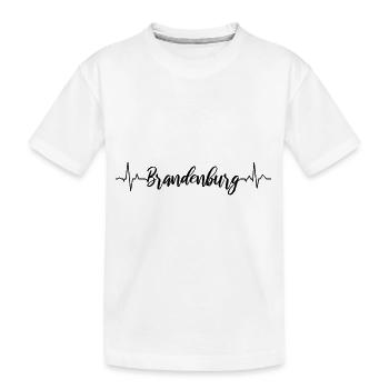 EKG Brandenburg - Kinder Premium Bio T-Shirt - Weiß - Vorne