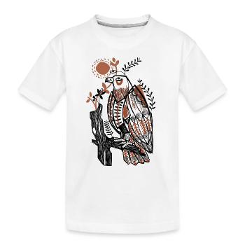 aigle - T-shirt bio Premium Enfant - blanc - Devant
