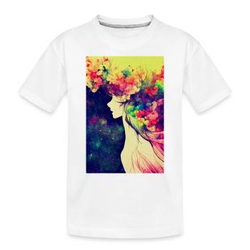 Flower power - T-shirt bio Premium Enfant - blanc - Devant