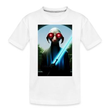 Das Licht - Kinder Premium Bio T-Shirt - Weiß - Vorne