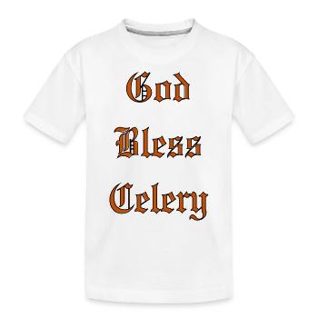Bénédiction divineCéleri - T-shirt bio Premium Enfant - blanc - Devant