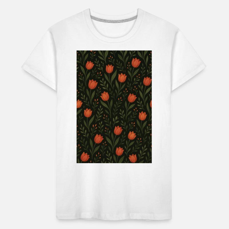 Motif Tulipe T-shirt bio Premium Enfant