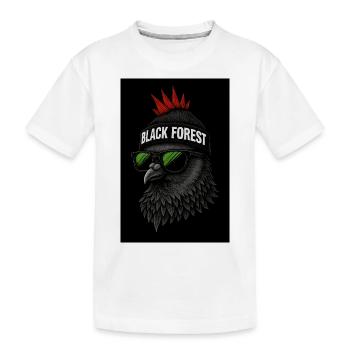 BLACK Forest - Schwarzwald - Kids' Premium Organic T-Shirt - white - Front