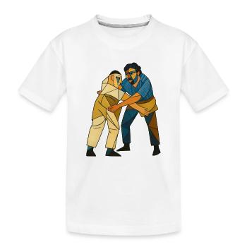 schwinger bekannt - Kinder Premium Bio T-Shirt - Weiß - Vorne