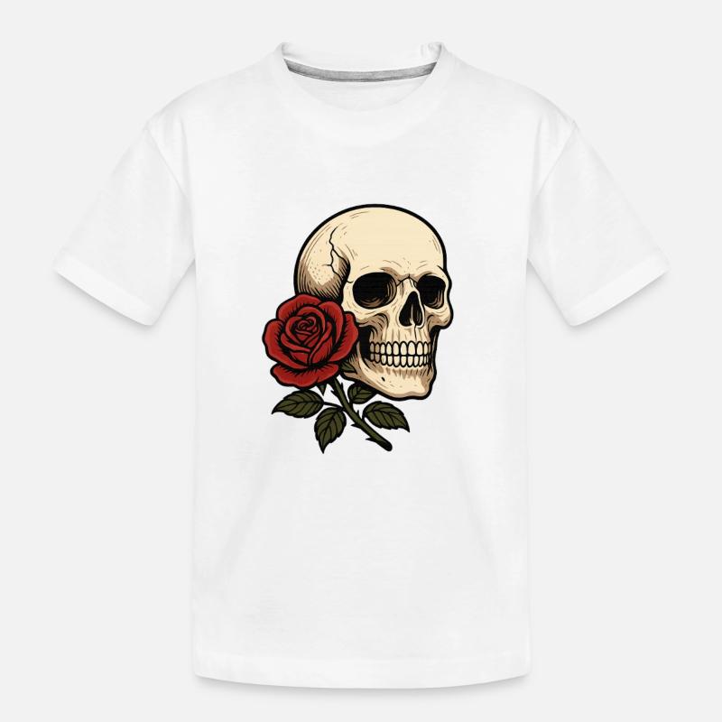 C637EAAF CC29 487D 8D5E 98DD5577F225 - Kinder Premium Bio T-Shirt - Weiß
