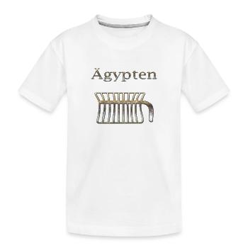 Ägypten 76 - Kinder Premium Bio T-Shirt - Weiß - Vorne