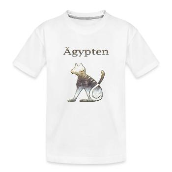 Ägypten 87 - Kinder Premium Bio T-Shirt - Weiß - Vorne