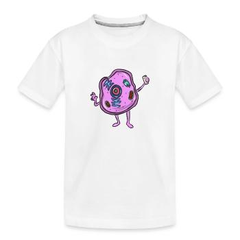 Biologiste cellulaire - T-shirt bio Premium Enfant - blanc - Devant