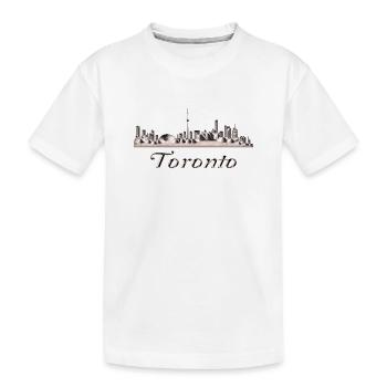 Toronto - T-shirt bio Premium Enfant - blanc - Devant