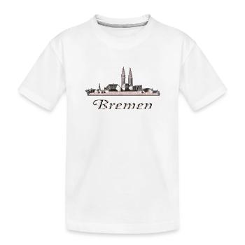 Brême - T-shirt bio Premium Enfant - blanc - Devant