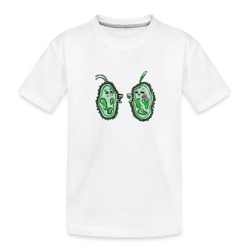 science - Kids' Premium Organic T-Shirt - white - Front