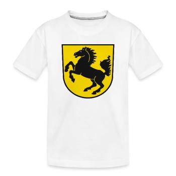 Stuttgart - T-shirt bio Premium Enfant - blanc - Devant