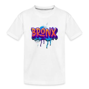 Graffiti du Bronx - T-shirt bio Premium Enfant - blanc - Devant