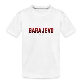 Bosnie Sarajevo - T-shirt bio Premium Enfant - blanc - Devant
