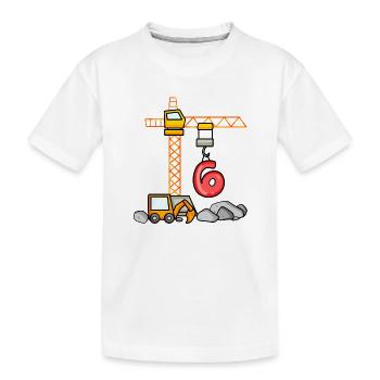 Pelle t-shirt 6 ans 6 ans garçon 6 ans - T-shirt bio Premium Enfant - blanc - Devant