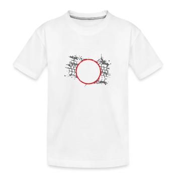 Führerschein bestanden Aus dem Weg - Kinder Premium Bio T-Shirt - Weiß - Vorne