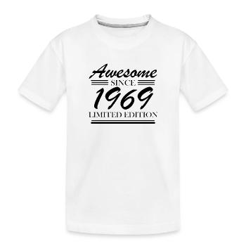 1969 - Born 1969 - Kids' Premium Organic T-Shirt - white - Front