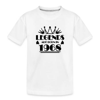 1968 - Born 1968 - Kids' Premium Organic T-Shirt - white - Front